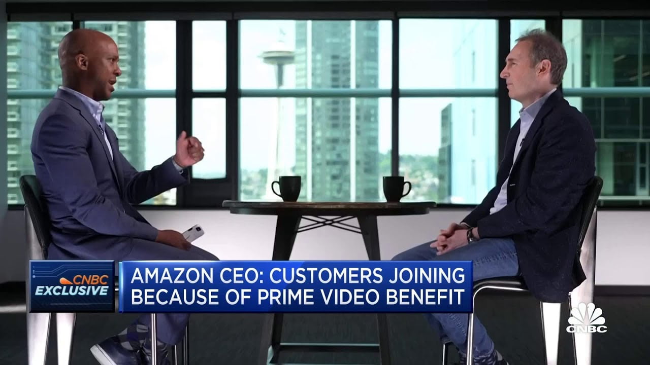 Video Thumbnail: Amazon Ceo Andy Jassy: We Have A Lot Of Growth In Front Of Us