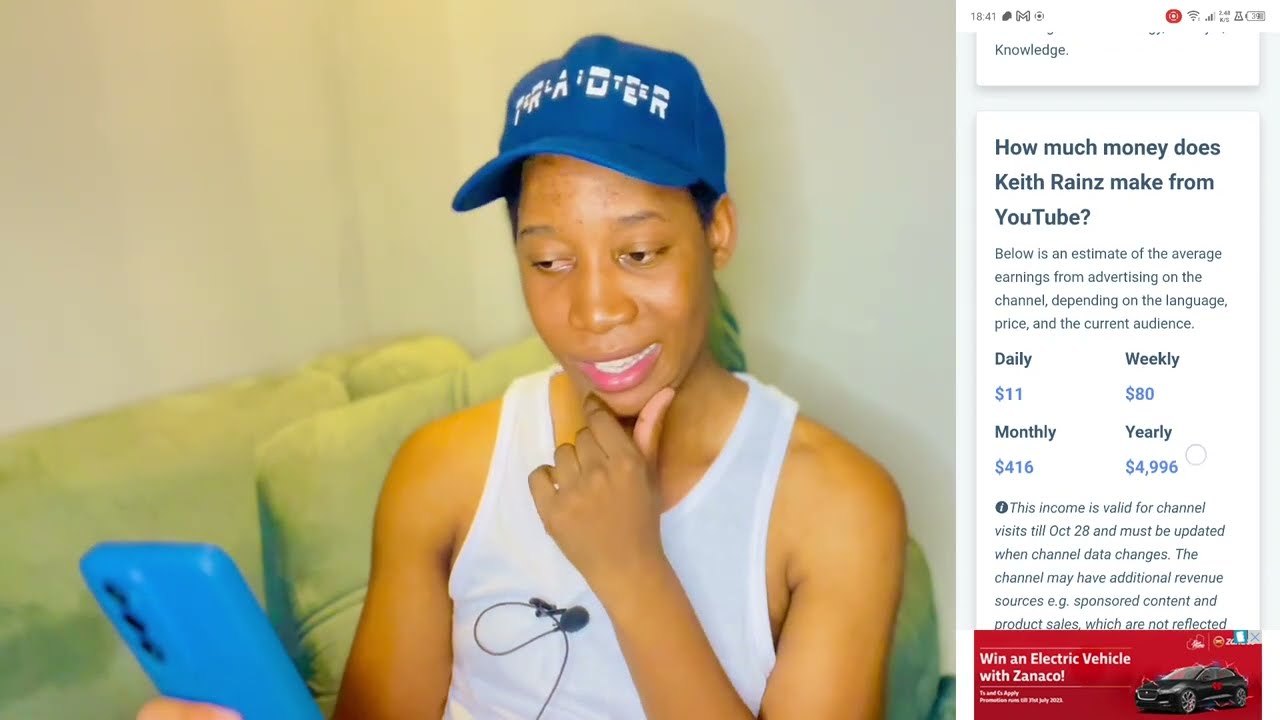 Video Thumbnail: Keith Rainz's Networth 🤣🤣