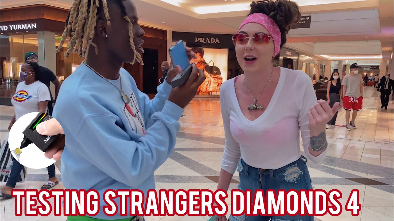 Video Thumbnail: Testing Strangers Diamonds 😭💎 Pt. 4 Atlanta Mall Edition | Public Interview